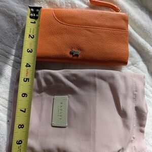 Radley London Orange Leather Wallet